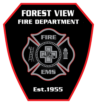 Forest View Fire Department Badge
