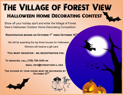 Halloween Home Decorating Contest