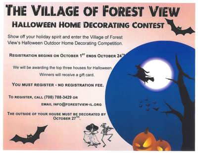 Halloween Home Decorating Contest